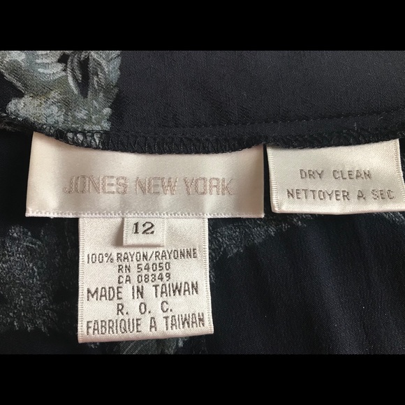 Jones of New York midi skirt with eagles - Picture 2 of 3